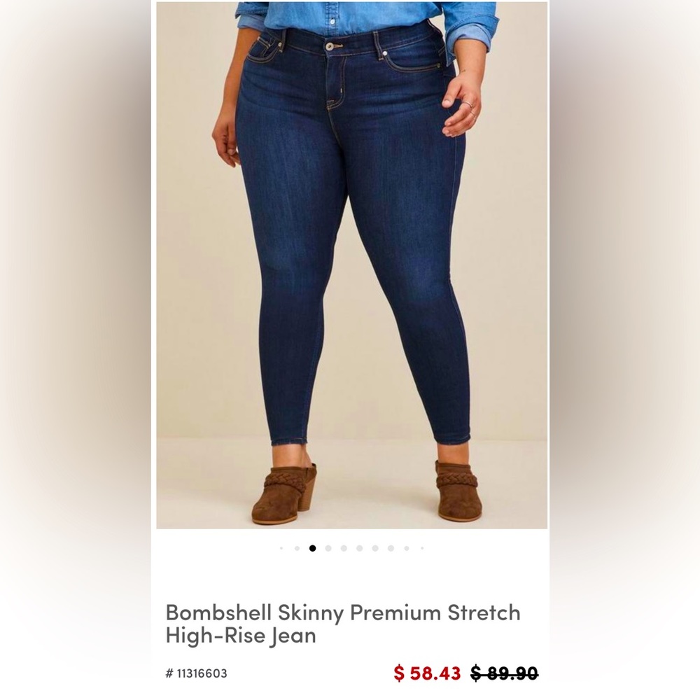 Torrid Jeans size 14